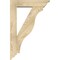 Ekena Millwork Funston Traditional Rough Sawn Bracket w/ Offset Brace, Douglas Fir, 6"W x 24"D x 36"H BKT0604X24X36FST01RDF - alternate 3